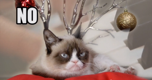 Grumpy Cat Christmas No